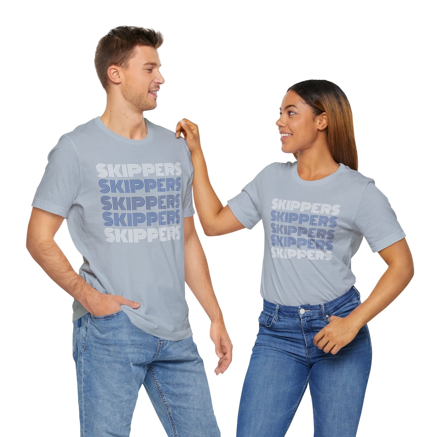 Skippers 5x Line Unisex Jersey Short Sleeve Tee - Multiple Colors