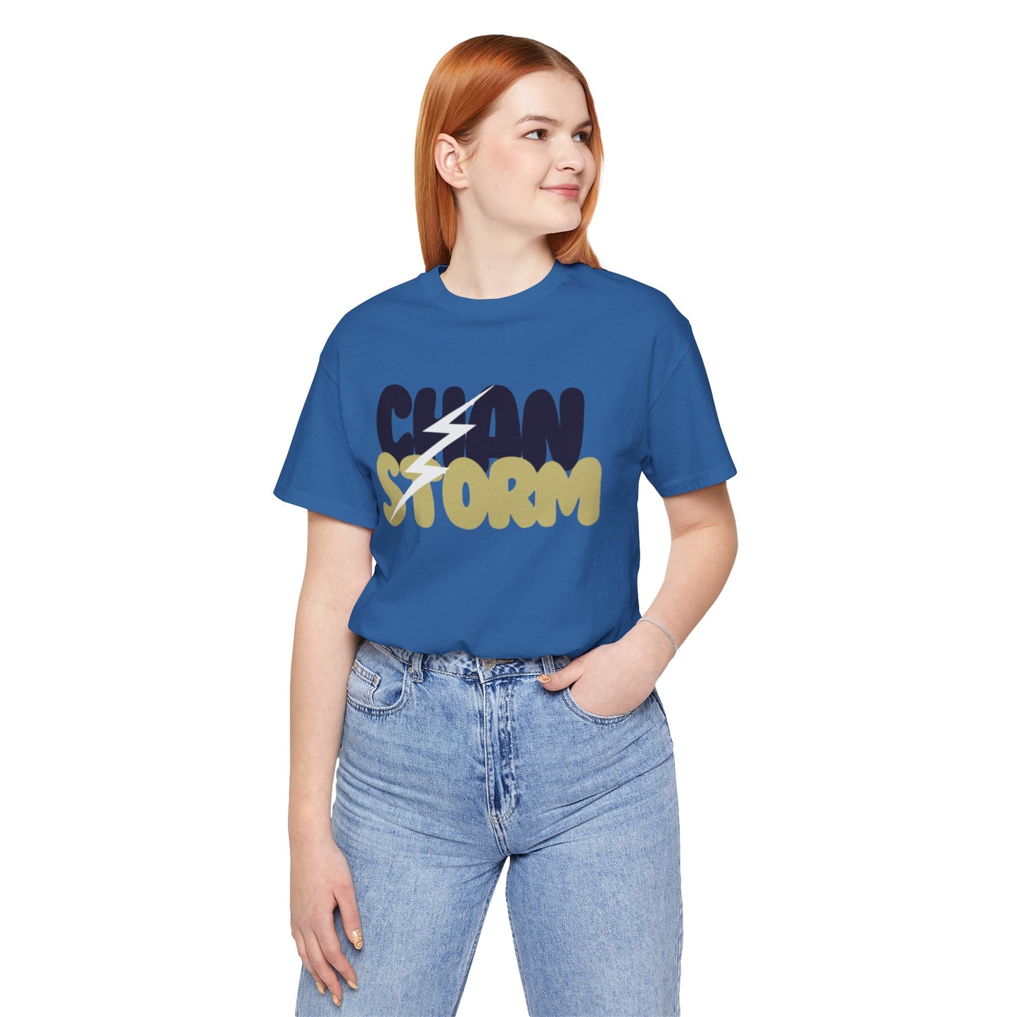 Chan Storm Bubble Letters Unisex Jersey Short Sleeve Tee - Multiple Colors