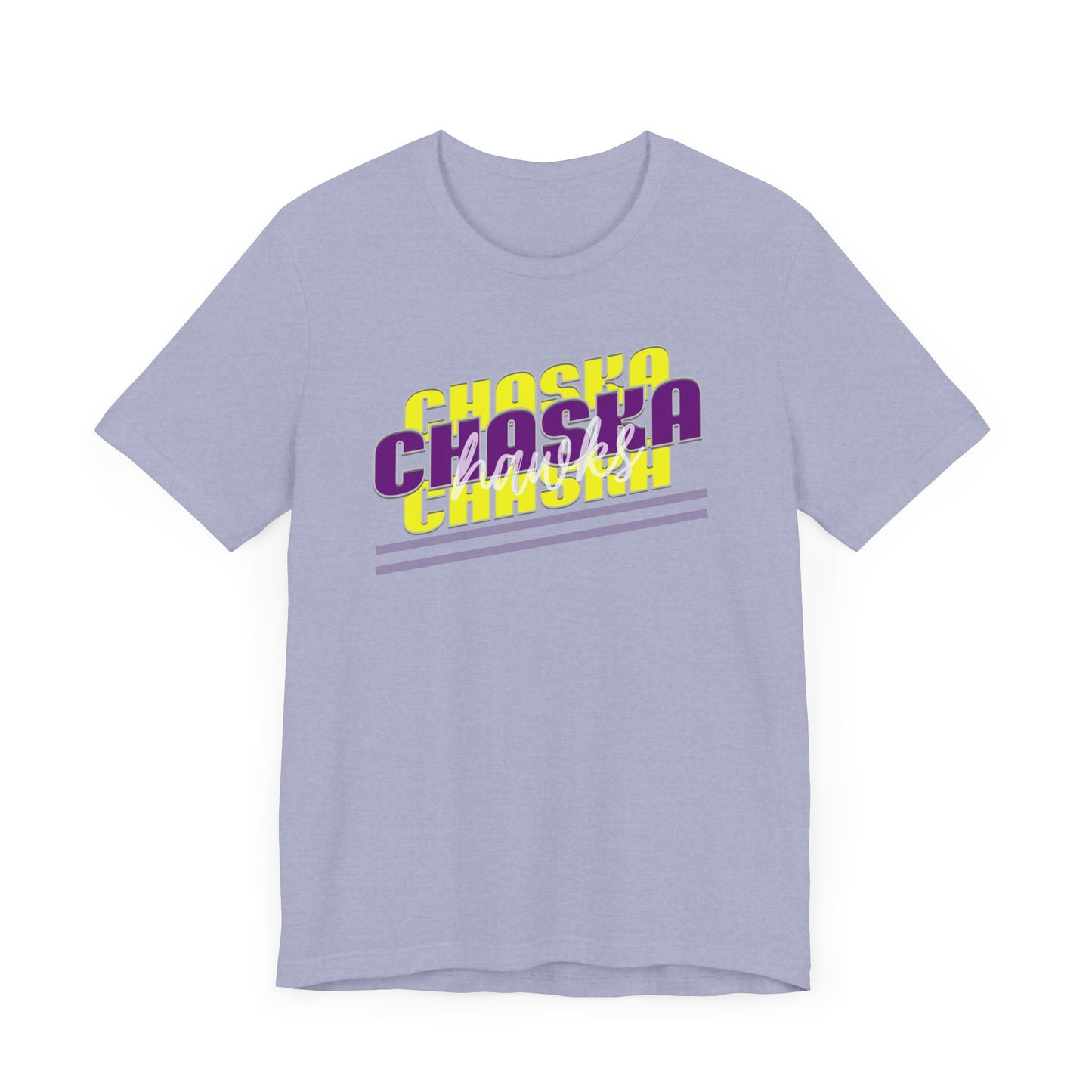 Chaska Hawks Unisex Jersey Short Sleeve Tee - Multiple Colors