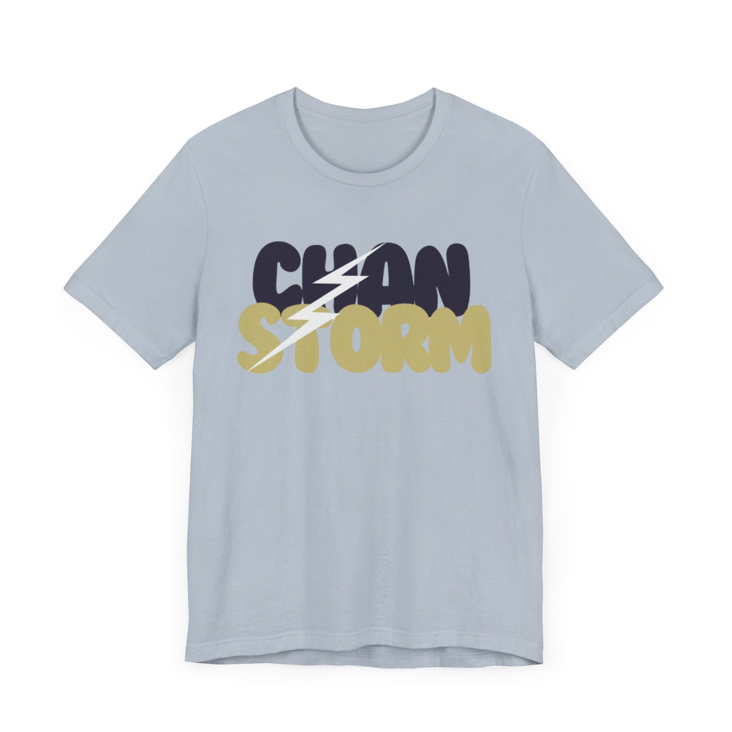 Chan Storm Bubble Letters Unisex Jersey Short Sleeve Tee - Multiple Colors