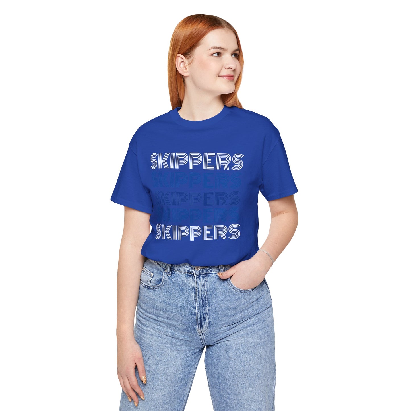 Skippers 5x Line Unisex Jersey Short Sleeve Tee - Multiple Colors