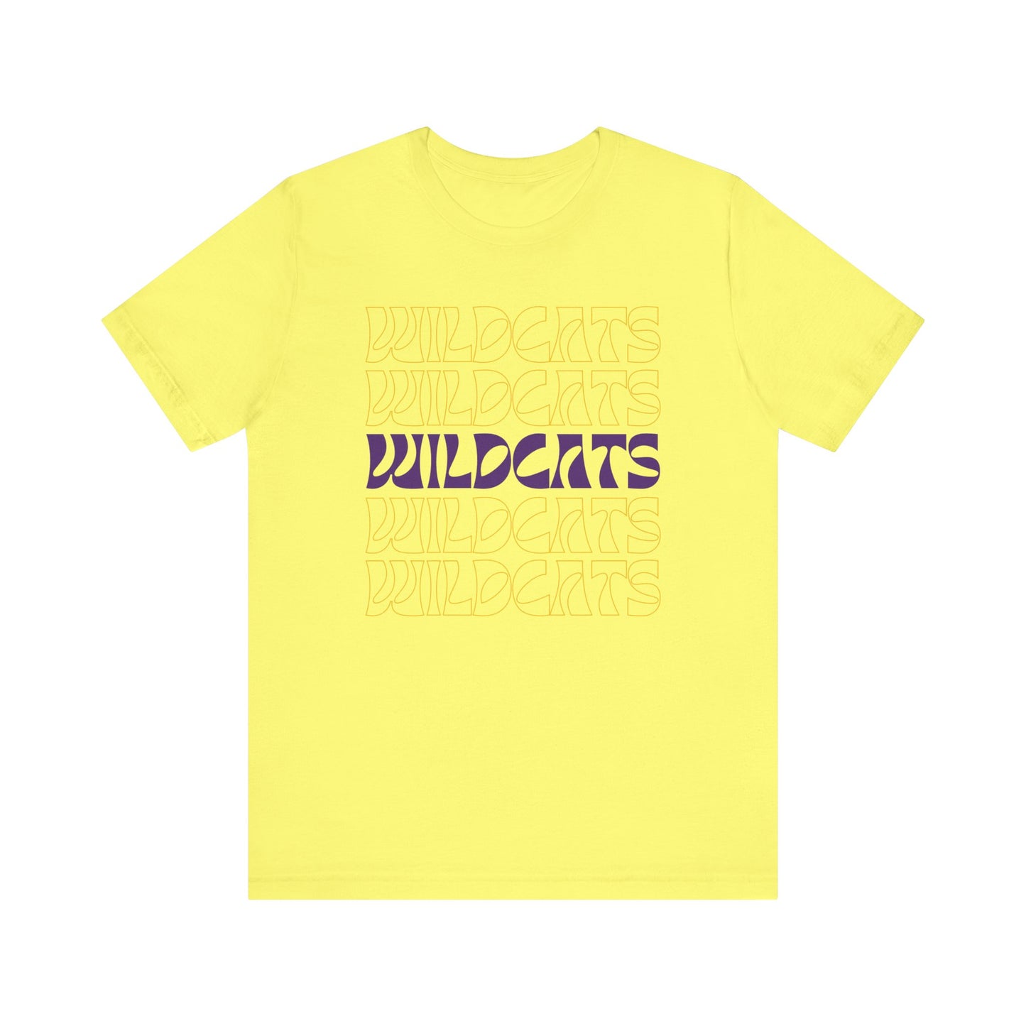 Wildcats 5up Unisex Jersey Short Sleeve Tee - Multiple Colors