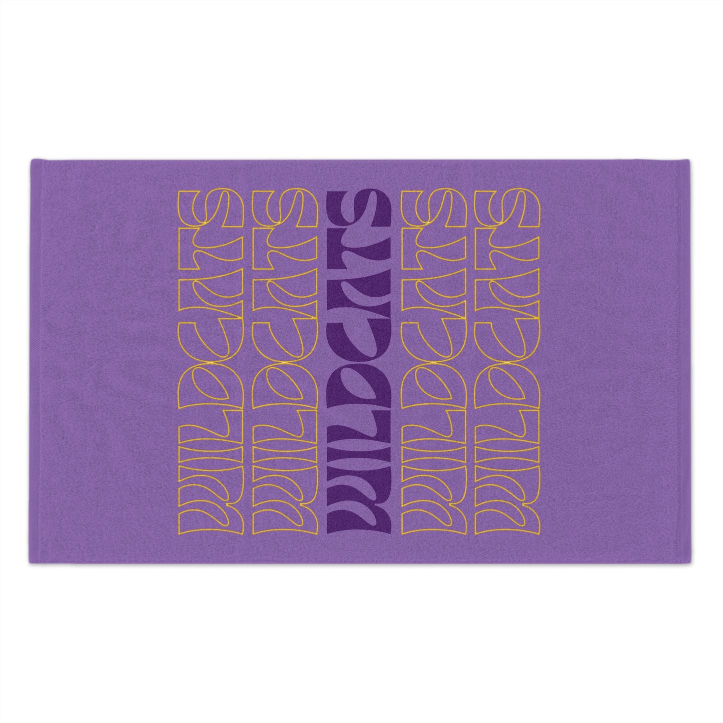 Waconia Wildcats Purple Rally Towel, 11x18