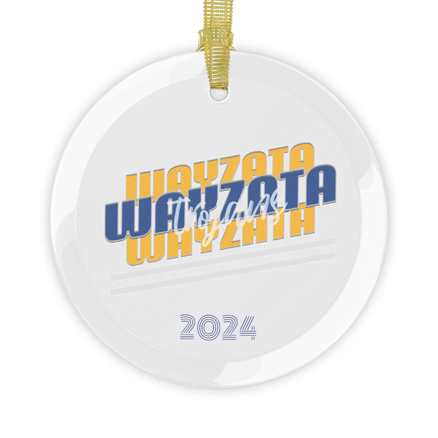 Wayzata Glass Ornament - 2024