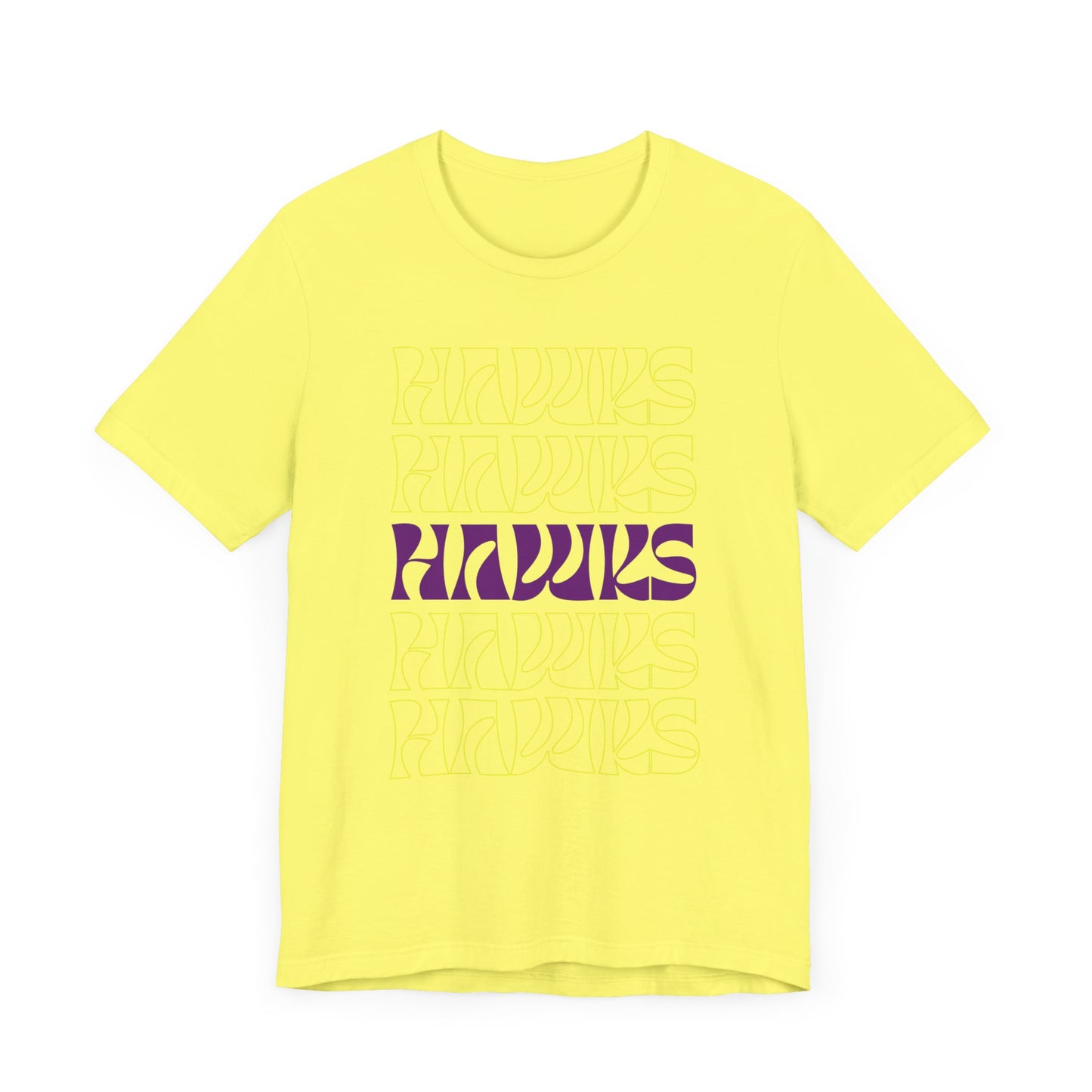 Hawks 5up Unisex Jersey Short Sleeve Tee - Multiple Colors