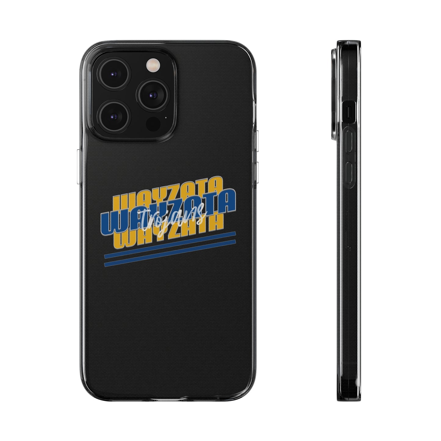 Wayzata Clear Soft Phone Case