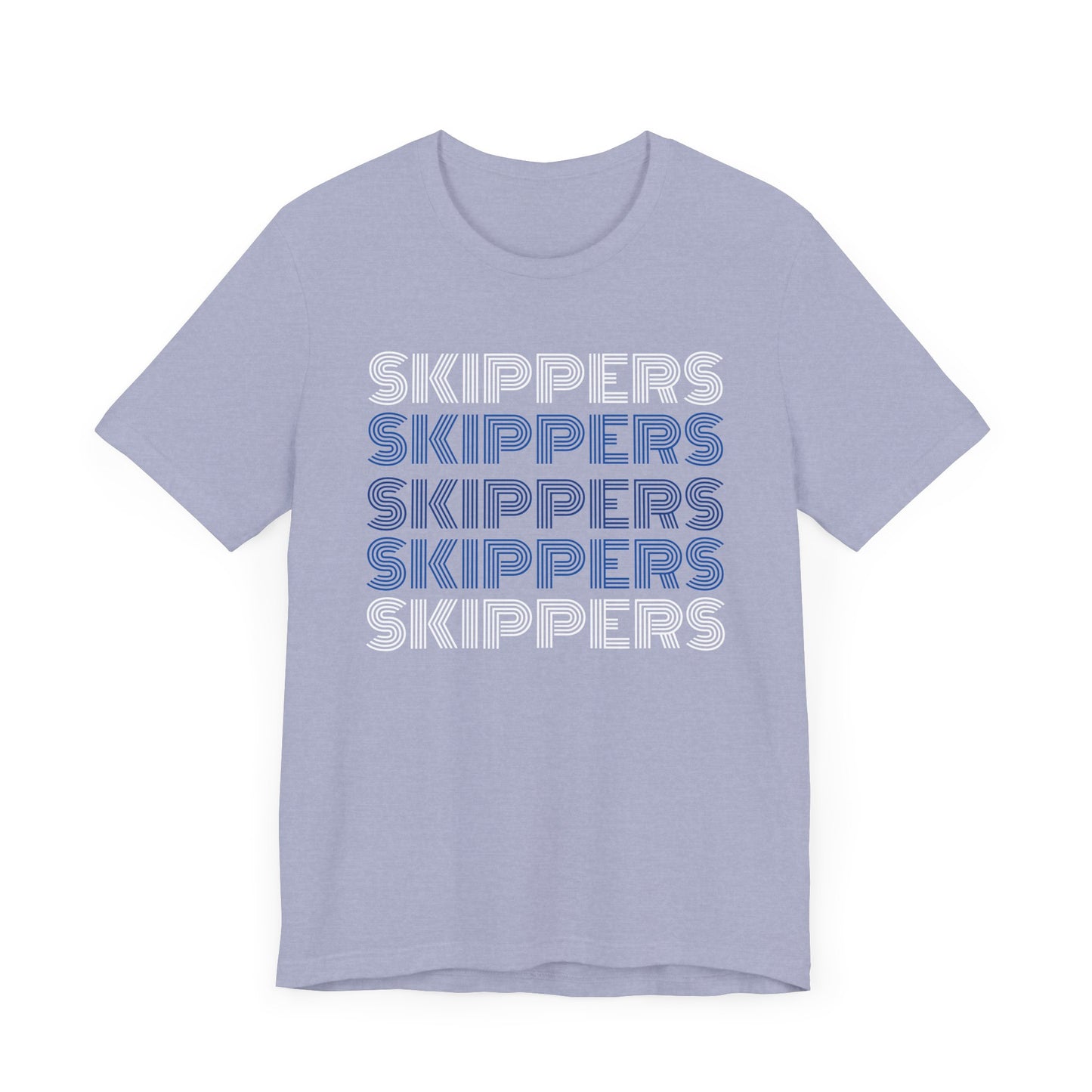 Skippers 5x Line Unisex Jersey Short Sleeve Tee - Multiple Colors