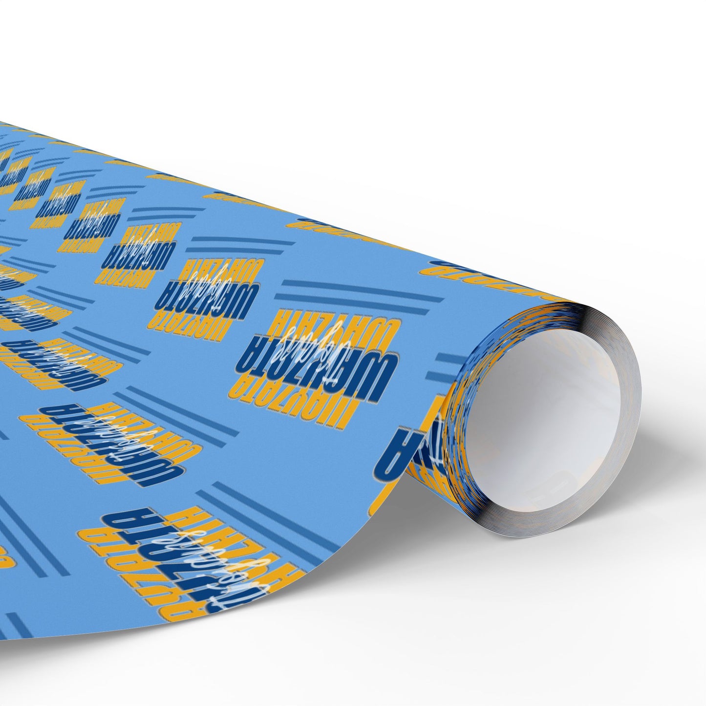 Wayzata Trojans Wrapping Paper - Light Blue