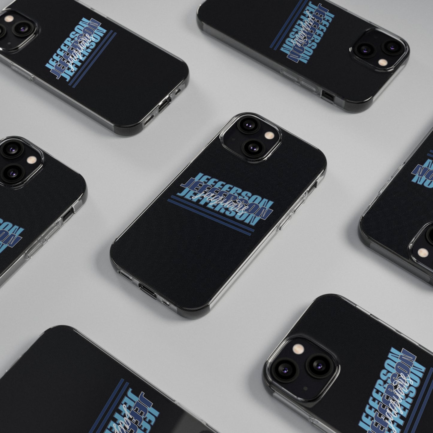 Jefferson Clear Soft Phone Case