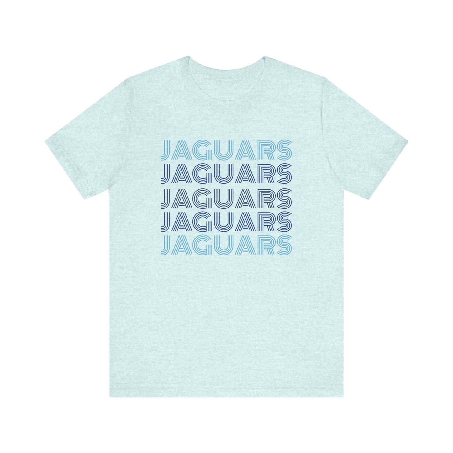 Jaguars 5x Line Unisex Jersey Short Sleeve Tee - Multiple Colors