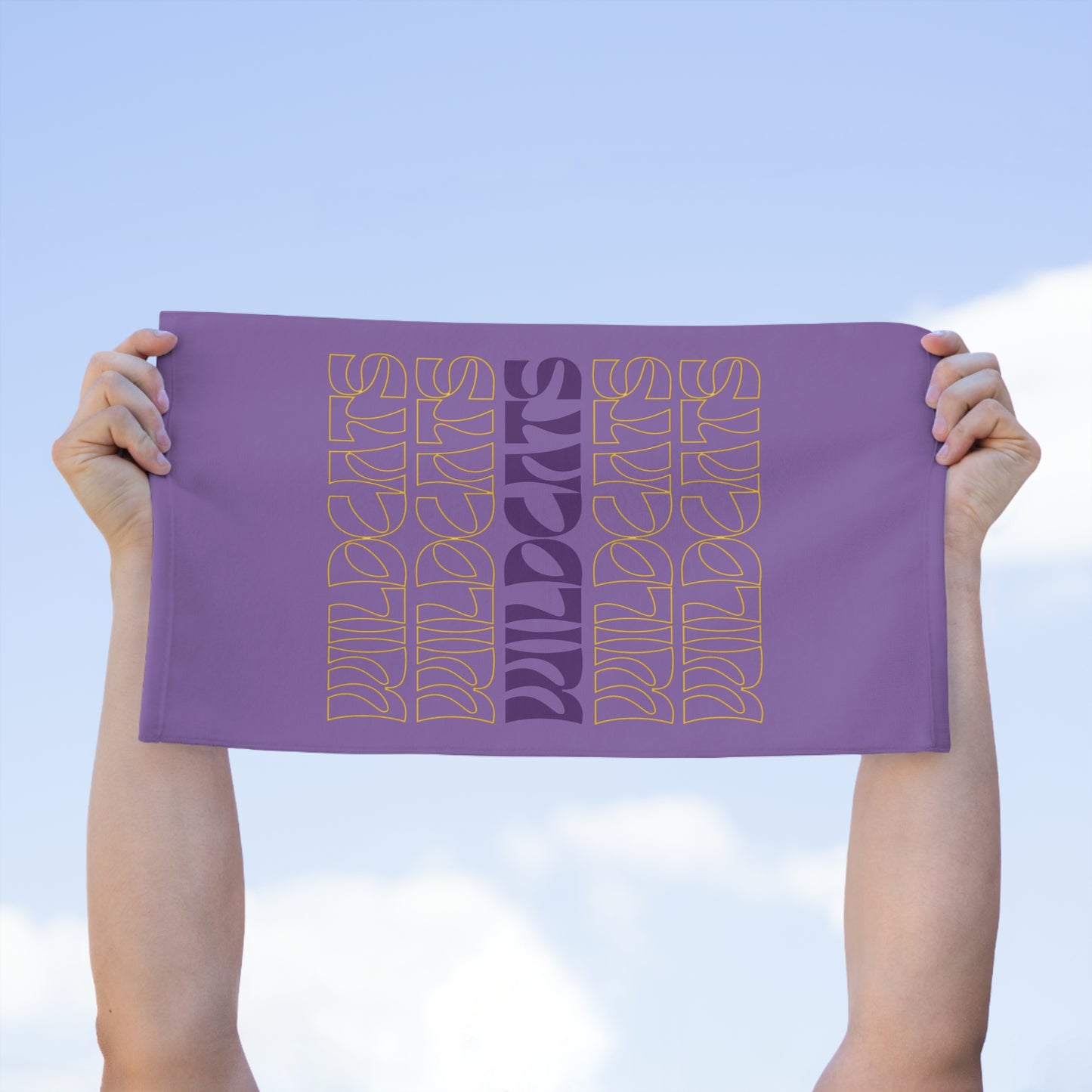 Waconia Wildcats Purple Rally Towel, 11x18