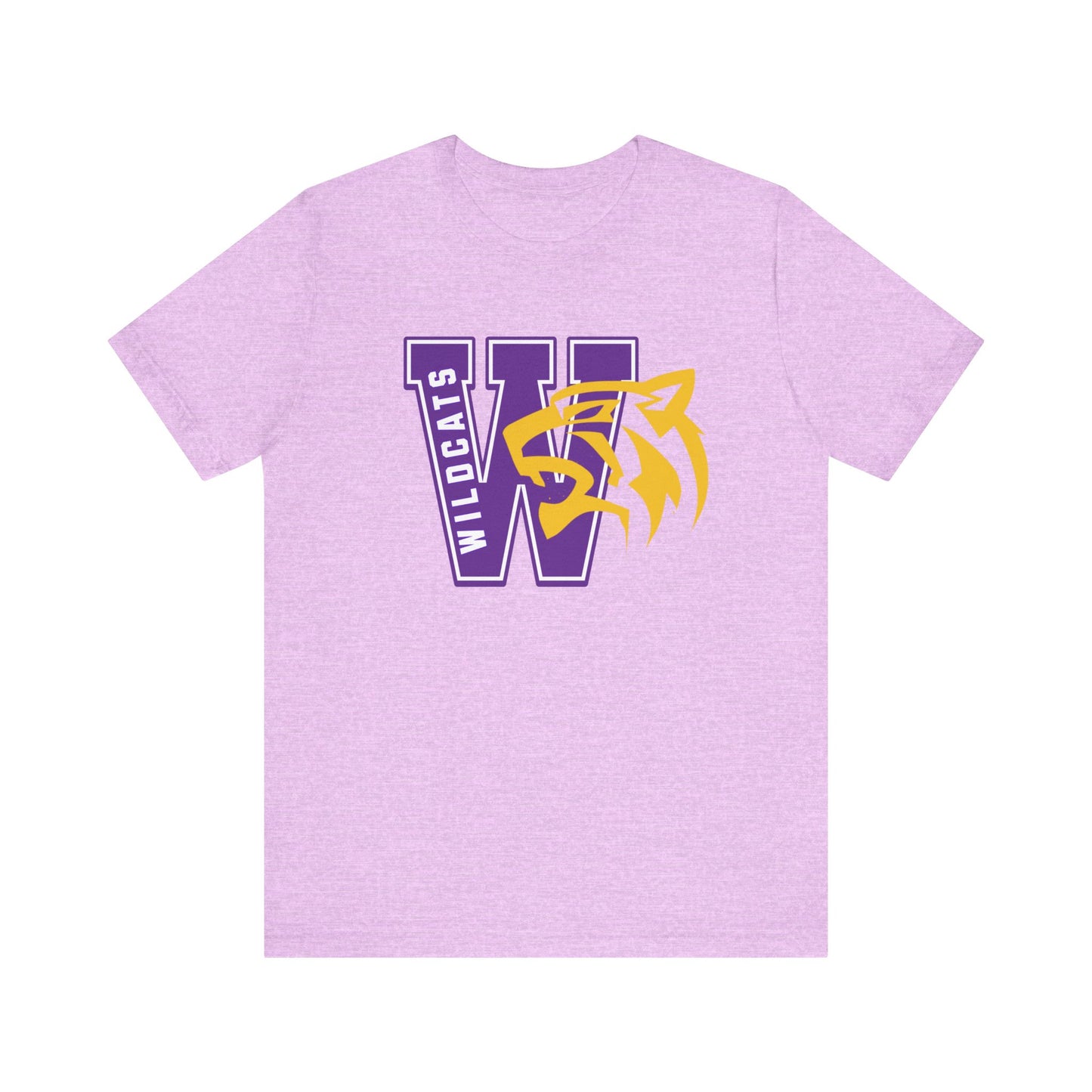 Wildcats Monogram Unisex Jersey Short Sleeve Tee - Multiple Colors