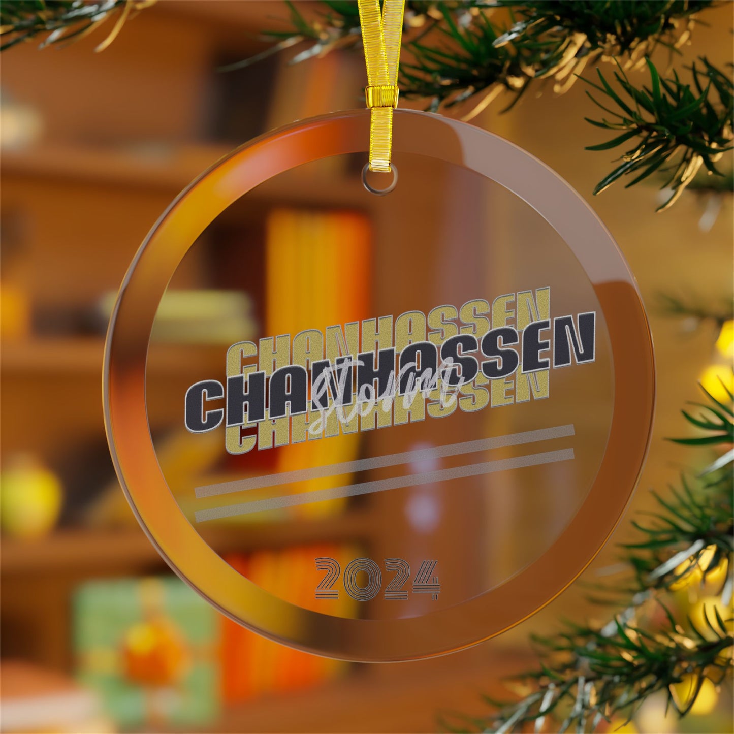 Chanhassen Glass Ornament - 2024