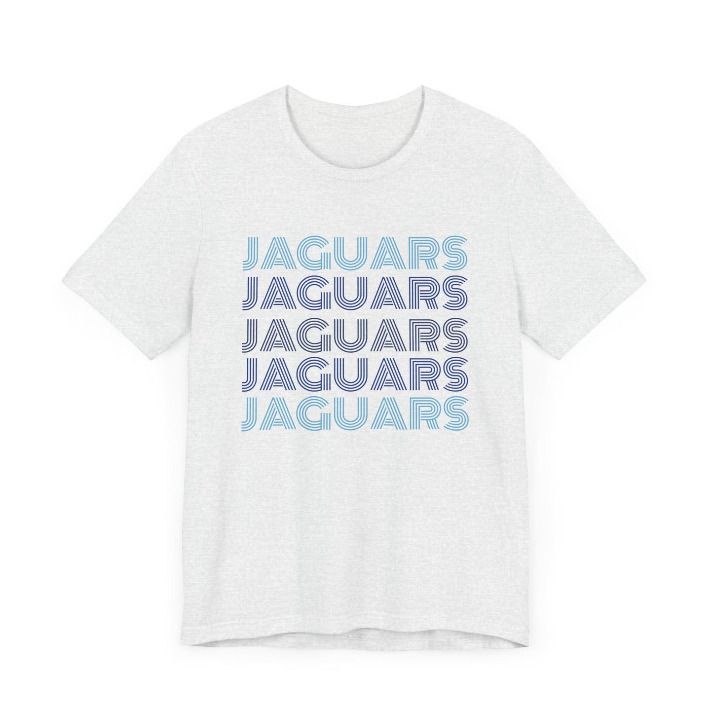 Jaguars 5x Line Unisex Jersey Short Sleeve Tee - Multiple Colors