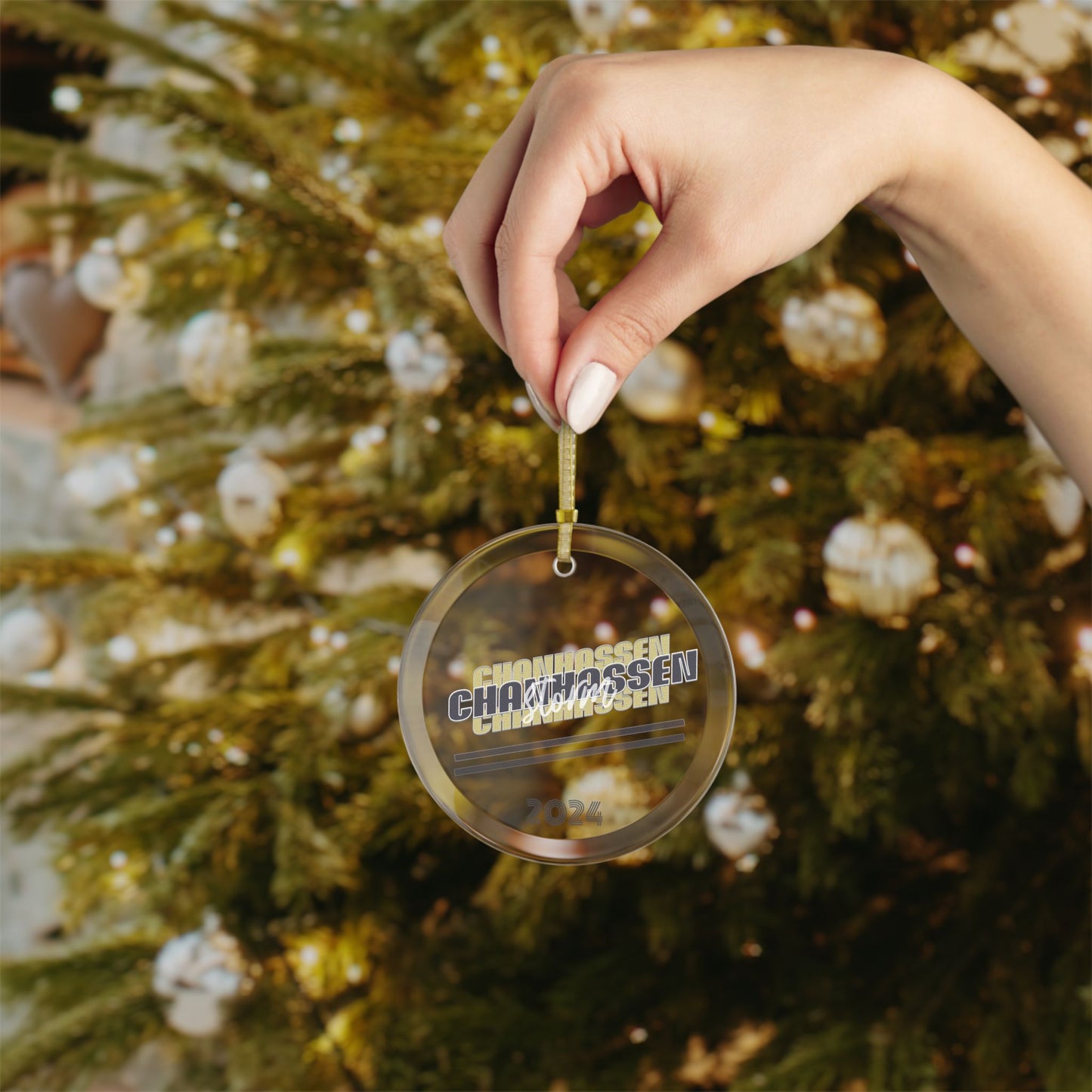 Chanhassen Glass Ornament - 2024