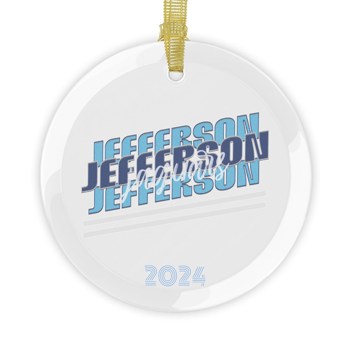 Jefferson Glass Ornament - 2024