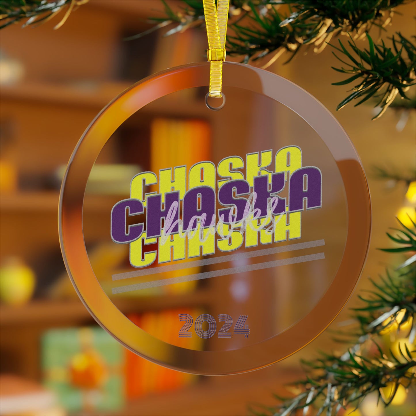 Chaska Glass Ornament - 2024