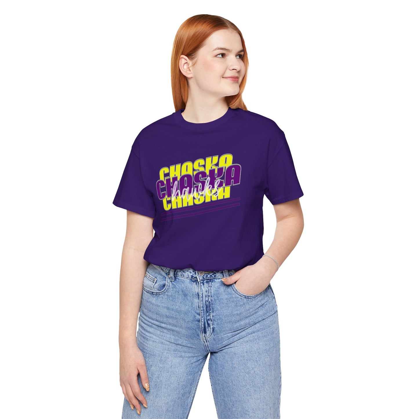 Chaska Hawks Unisex Jersey Short Sleeve Tee - Multiple Colors