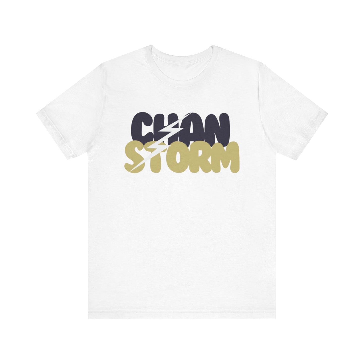 Chan Storm Bubble Letters Unisex Jersey Short Sleeve Tee - Multiple Colors