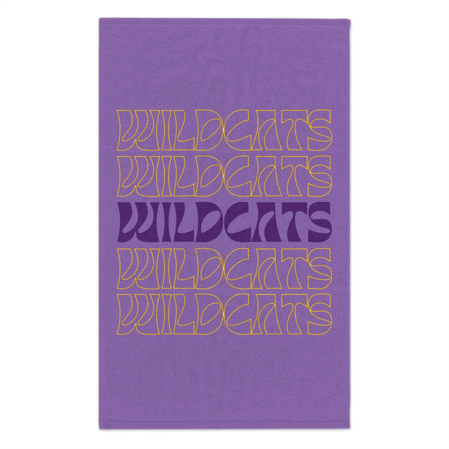 Waconia Wildcats Purple Rally Towel, 11x18