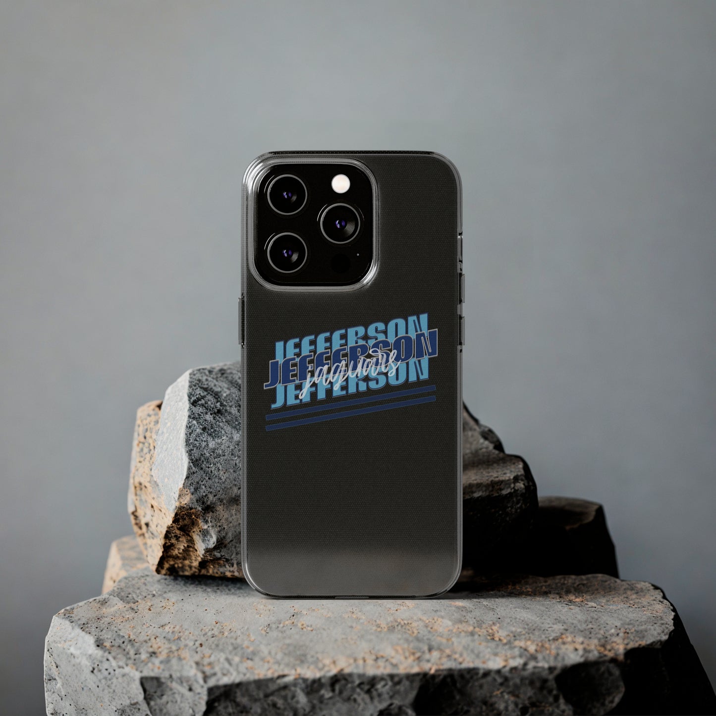 Jefferson Clear Soft Phone Case