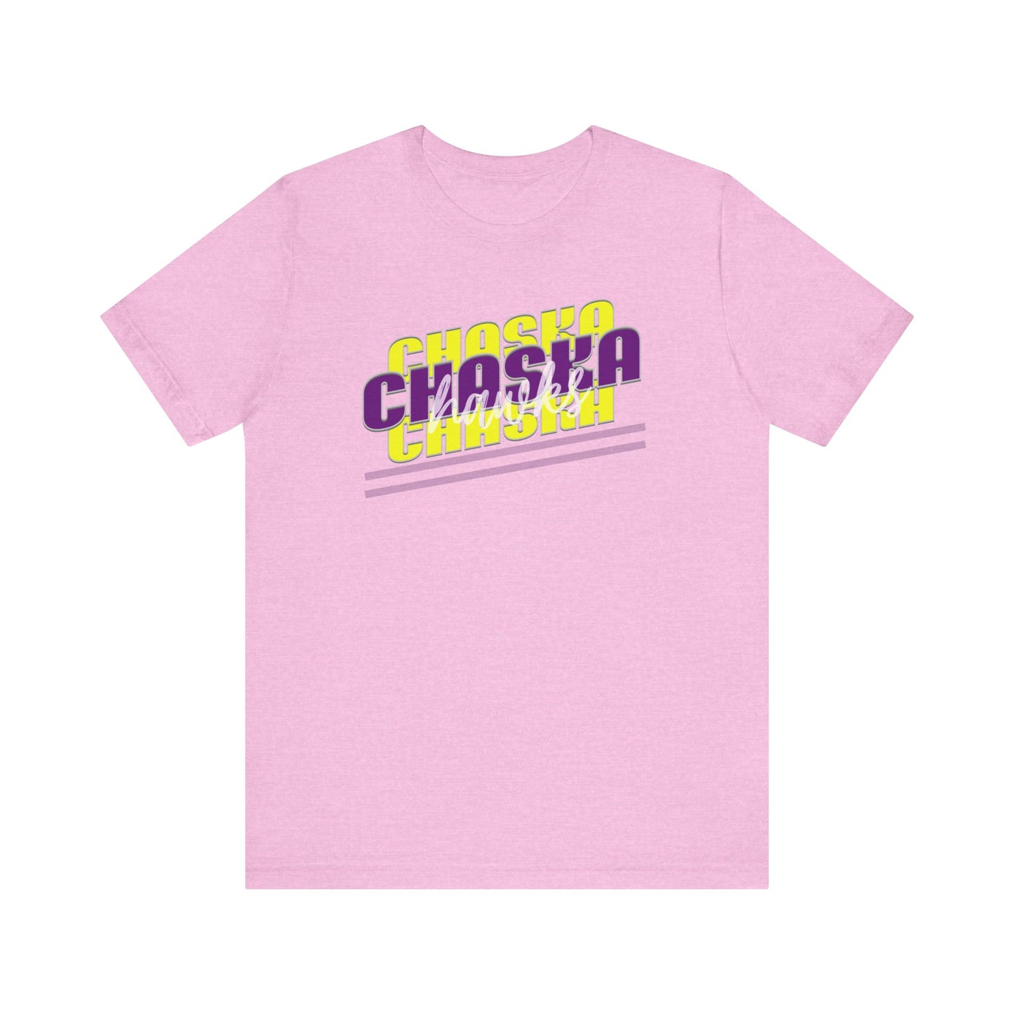 Chaska Hawks Unisex Jersey Short Sleeve Tee - Multiple Colors