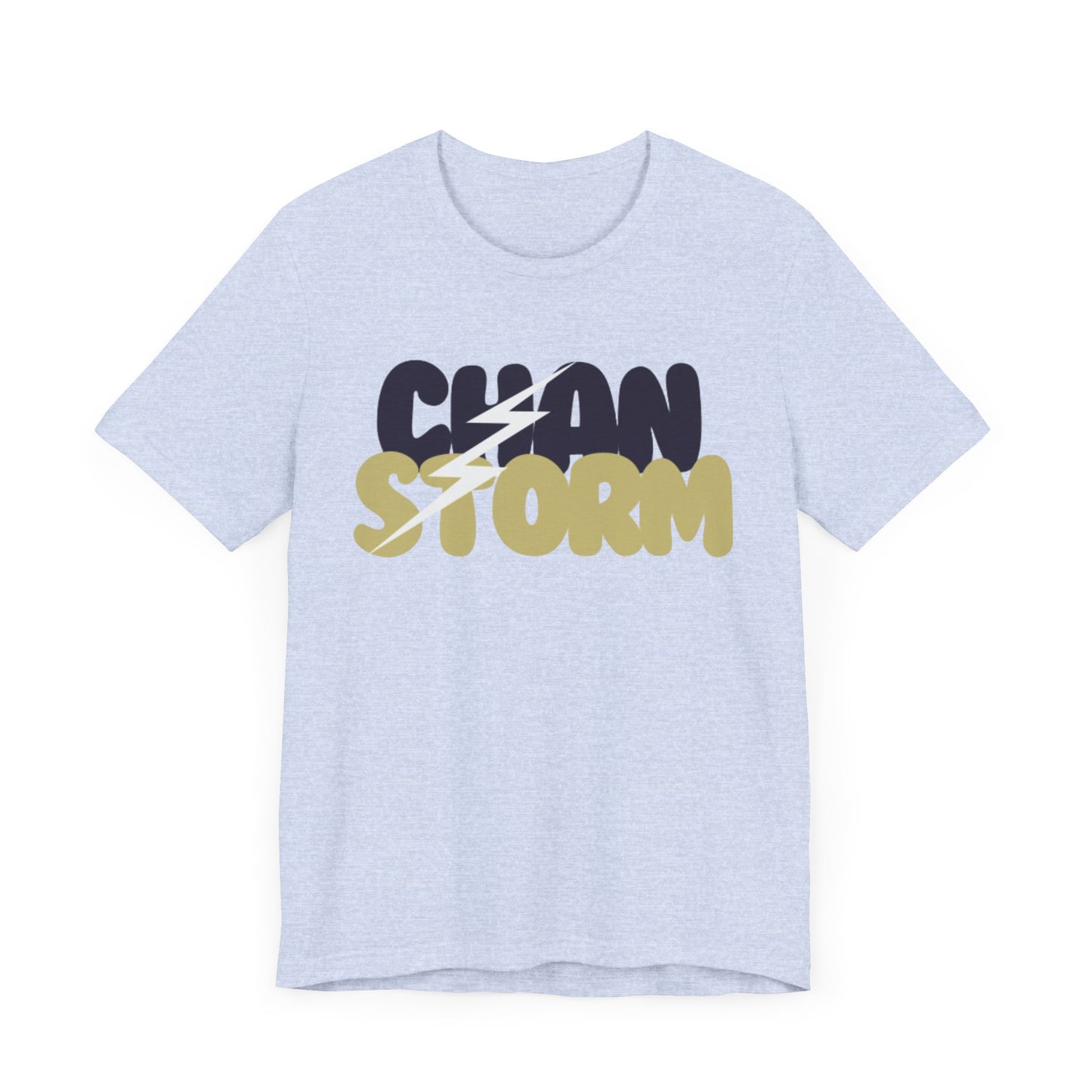 Chan Storm Bubble Letters Unisex Jersey Short Sleeve Tee - Multiple Colors