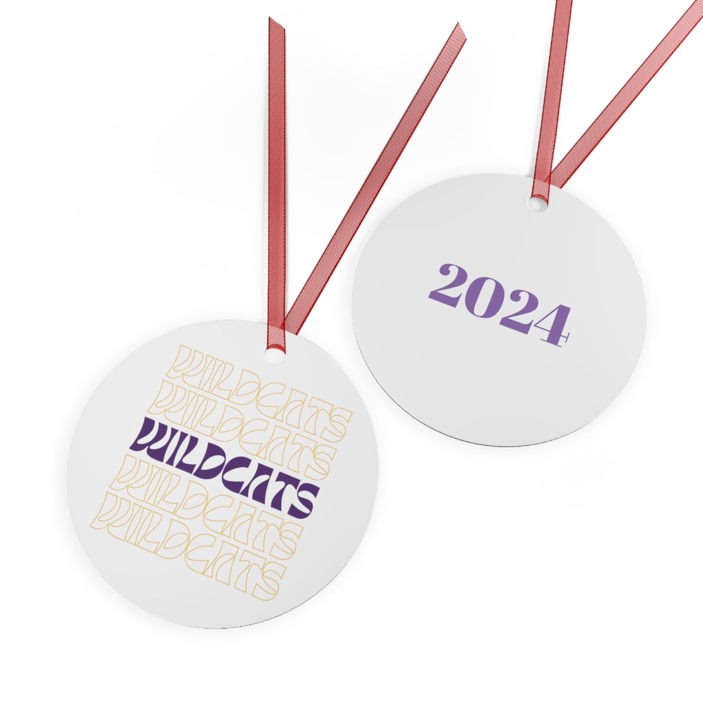 Waconia Wildcats 2024 Metal Ornament