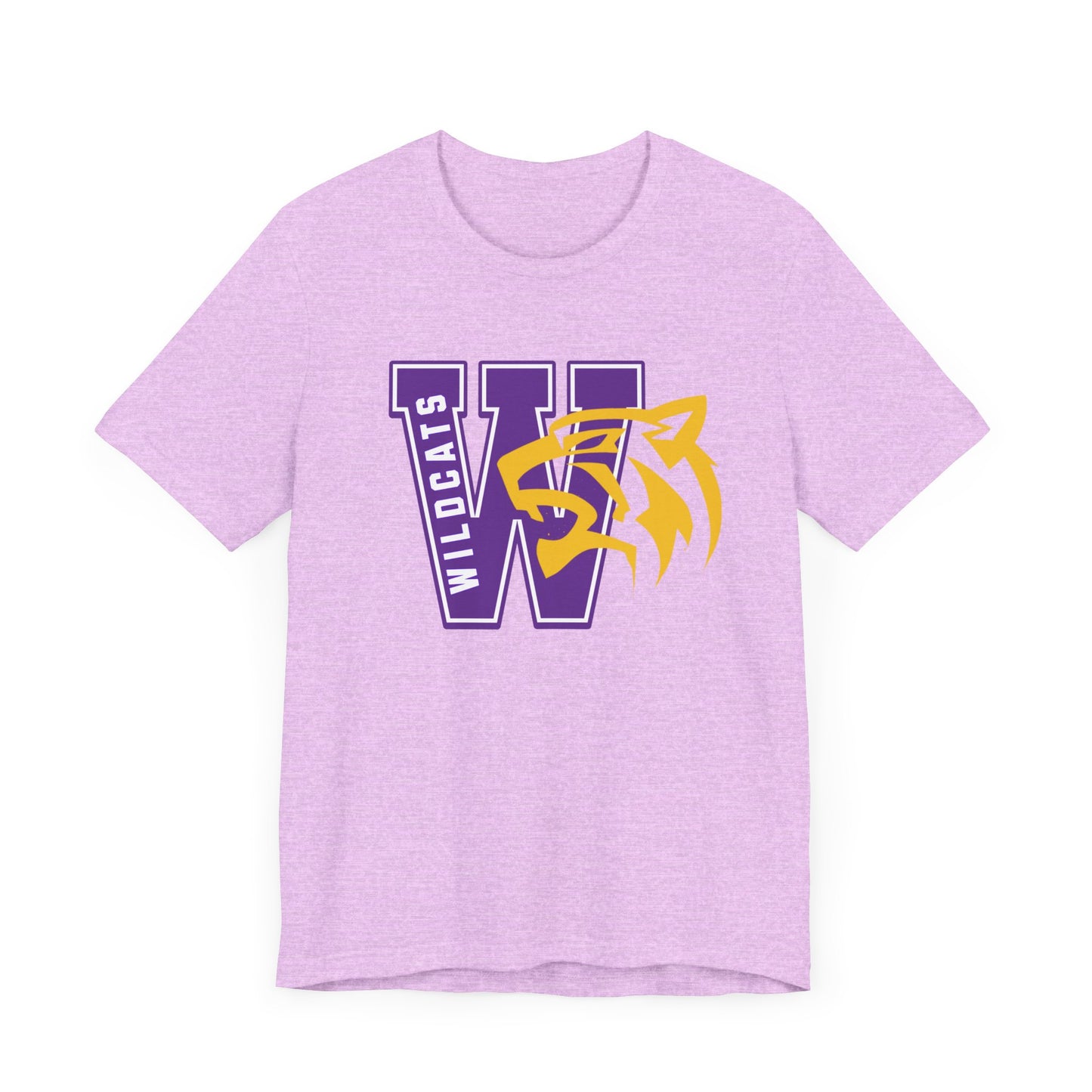 Wildcats Monogram Unisex Jersey Short Sleeve Tee - Multiple Colors