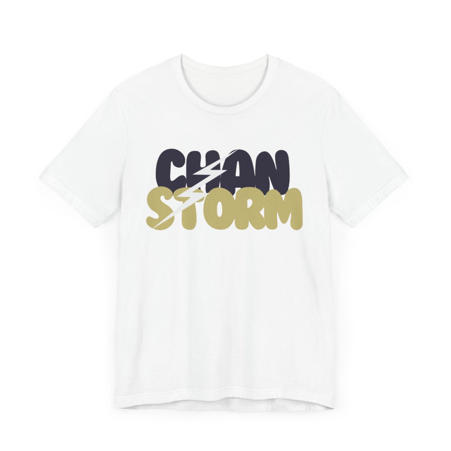 Chan Storm Bubble Letters Unisex Jersey Short Sleeve Tee - Multiple Colors