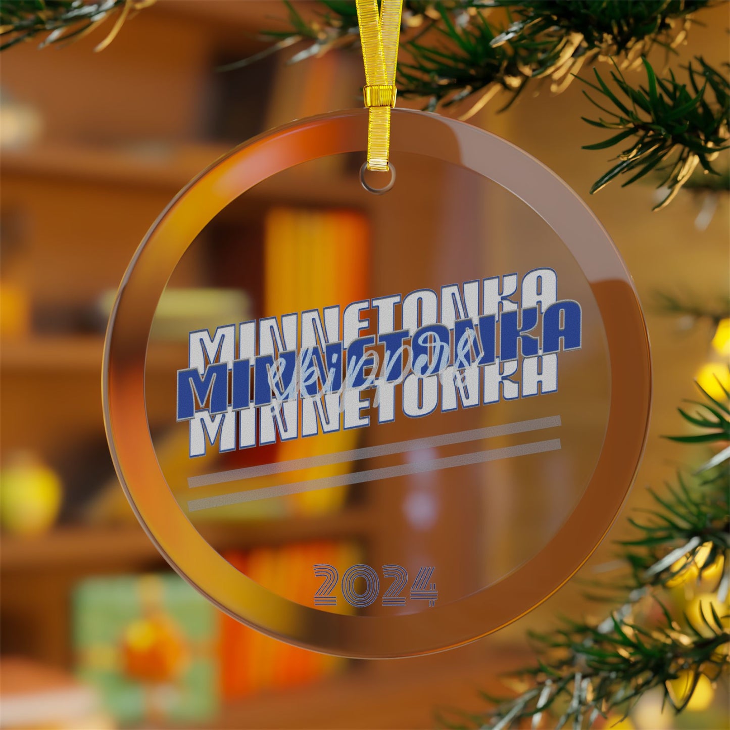 Minnetonka Glass Ornament - 2024