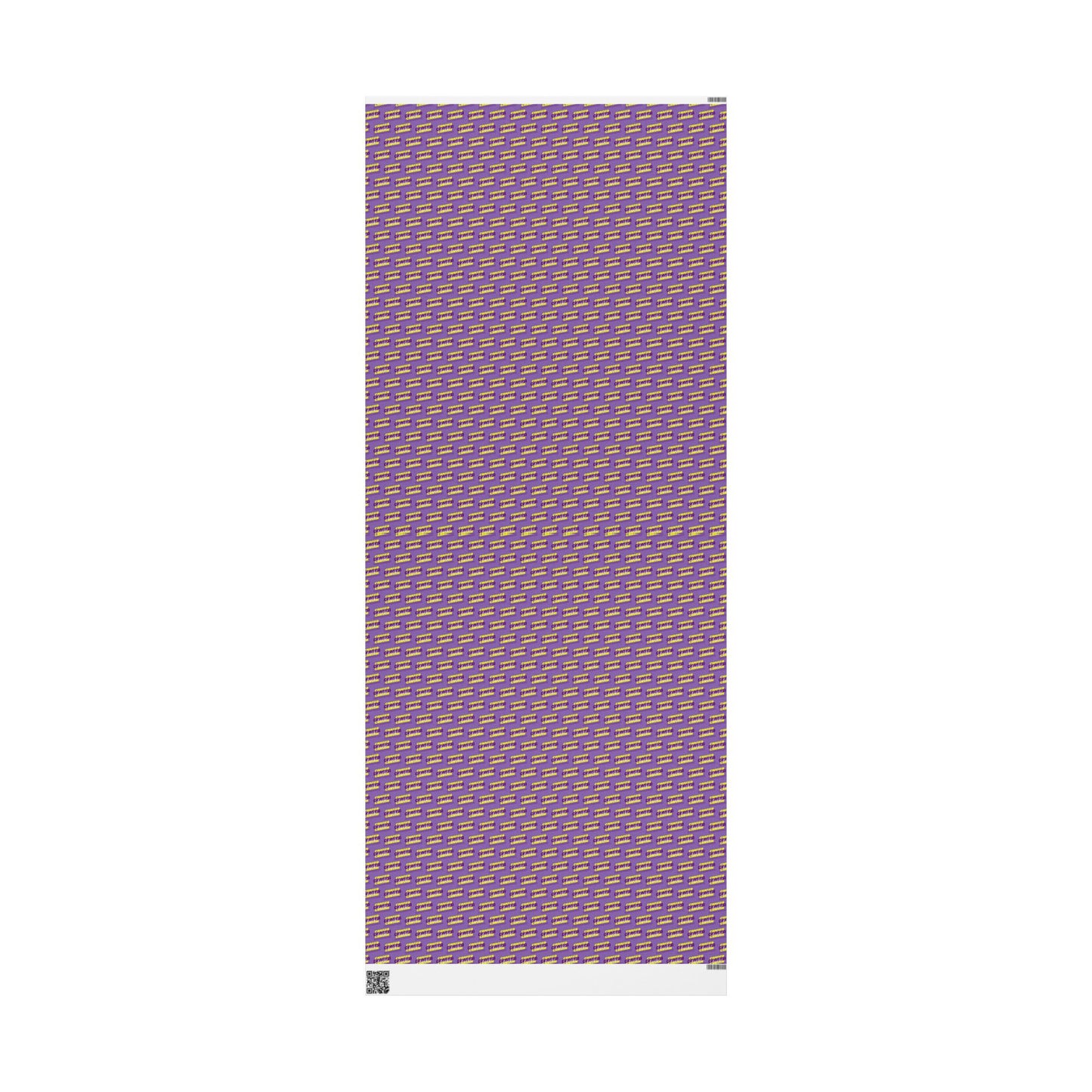 Chaska Hawks Wrapping Paper - Purple