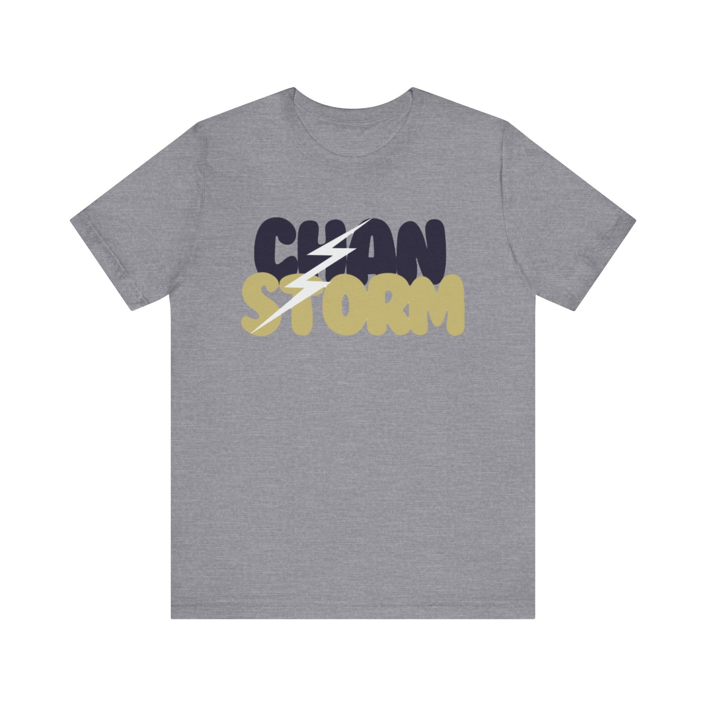 Chan Storm Bubble Letters Unisex Jersey Short Sleeve Tee - Multiple Colors