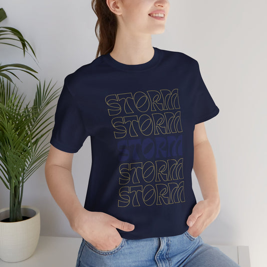 Storm 5up Unisex Jersey Short Sleeve Tee - Multiple Colors