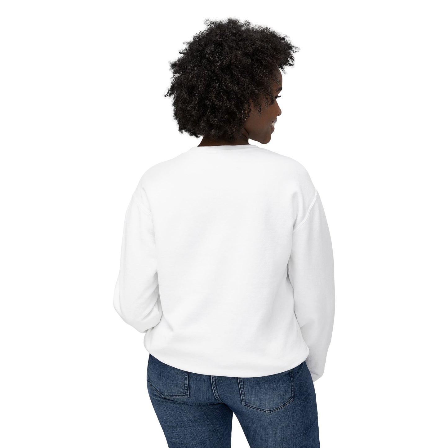 Chanhassen Courtside Social Club - White/Ivory Unisex Lightweight Crewneck Sweatshirt