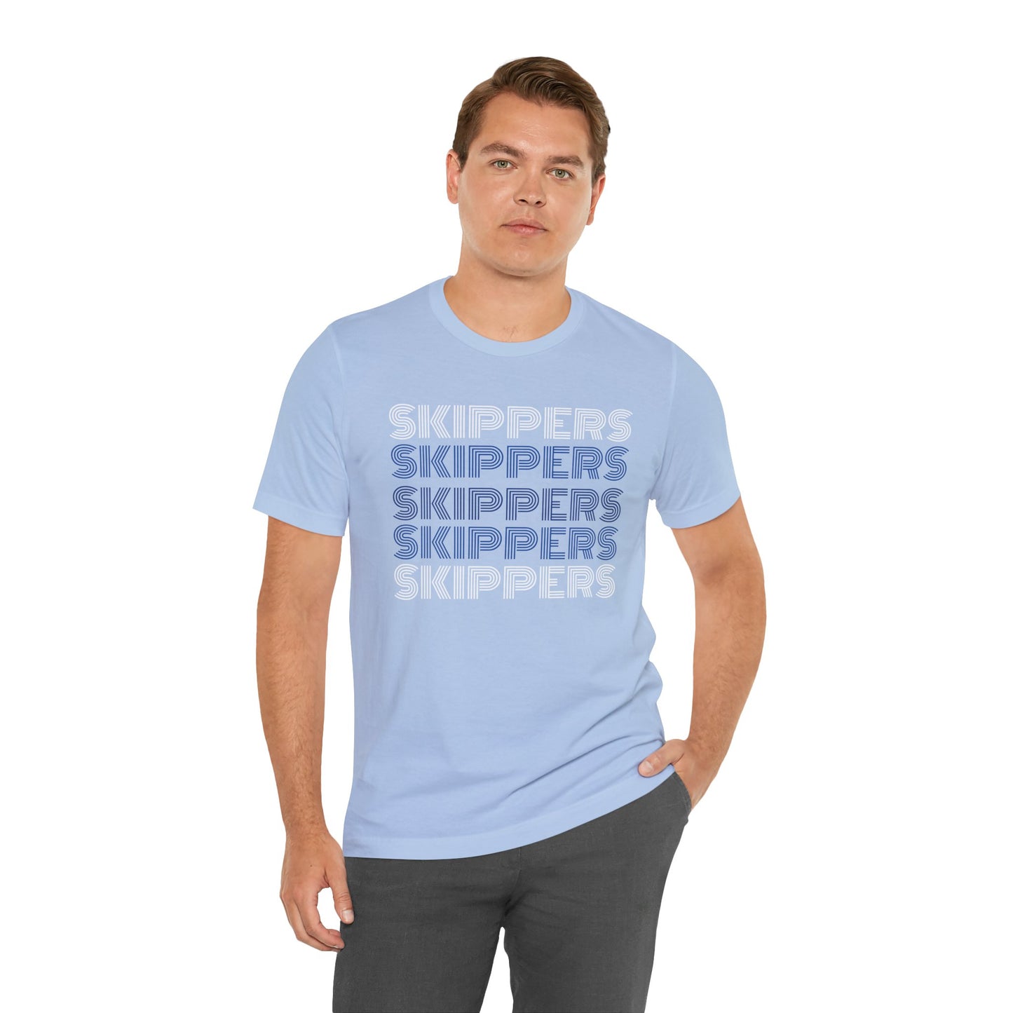 Skippers 5x Line Unisex Jersey Short Sleeve Tee - Multiple Colors