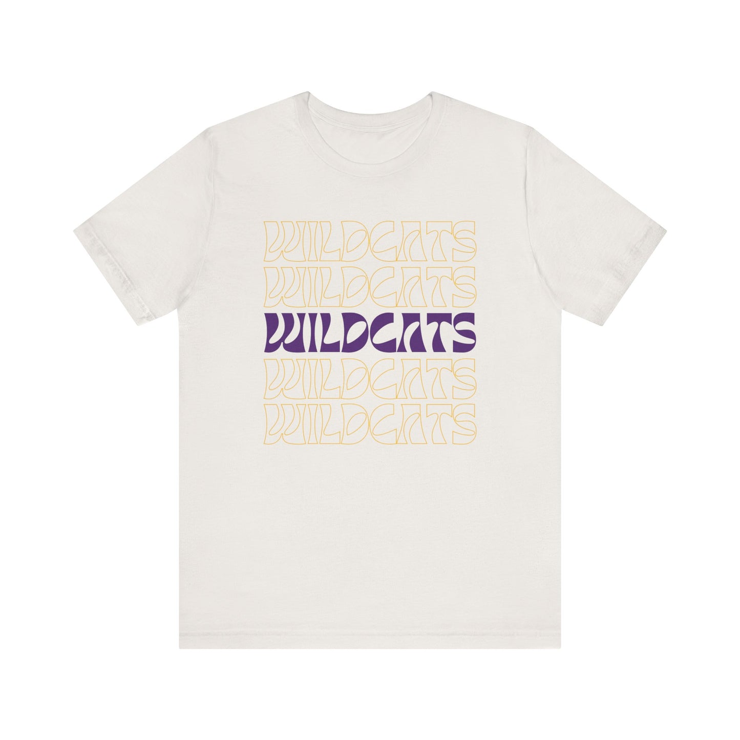 Wildcats 5up Unisex Jersey Short Sleeve Tee - Multiple Colors