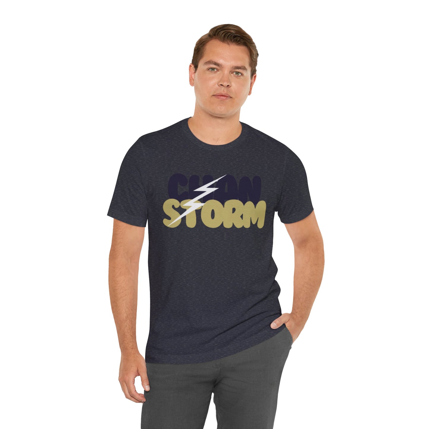 Chan Storm Bubble Letters Unisex Jersey Short Sleeve Tee - Multiple Colors