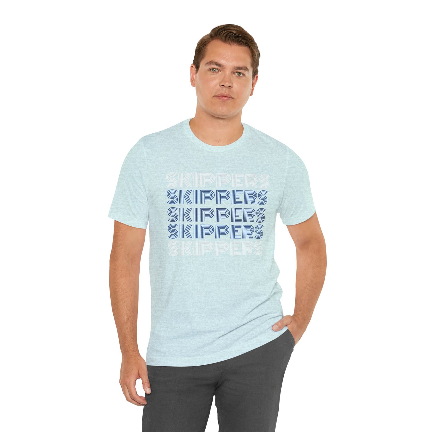 Skippers 5x Line Unisex Jersey Short Sleeve Tee - Multiple Colors