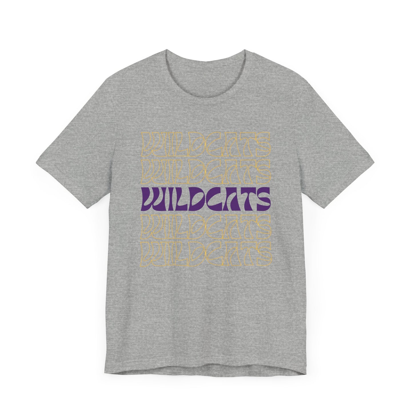 Wildcats 5up Unisex Jersey Short Sleeve Tee - Multiple Colors