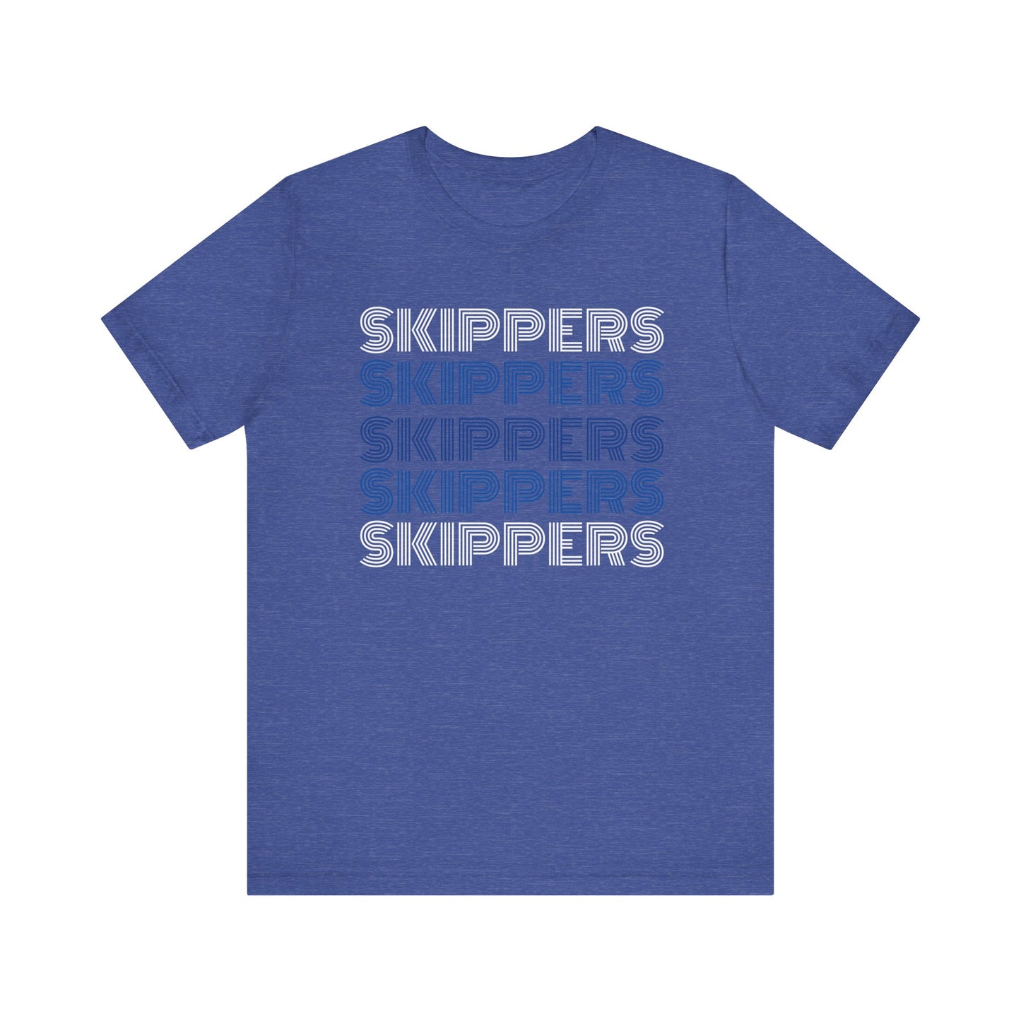 Skippers 5x Line Unisex Jersey Short Sleeve Tee - Multiple Colors