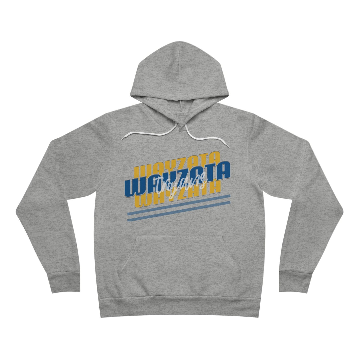 Wayzata Trojans 3up Unisex Sponge Fleece Pullover Hoodie