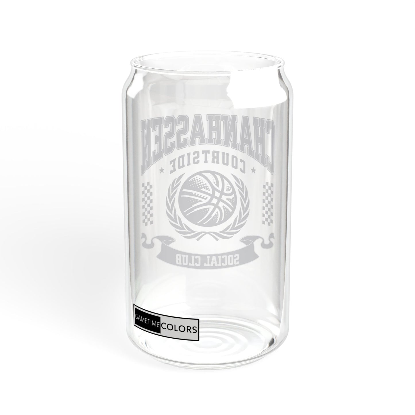 Chanhassen Courtside Social Club Sipper Glass, 16oz