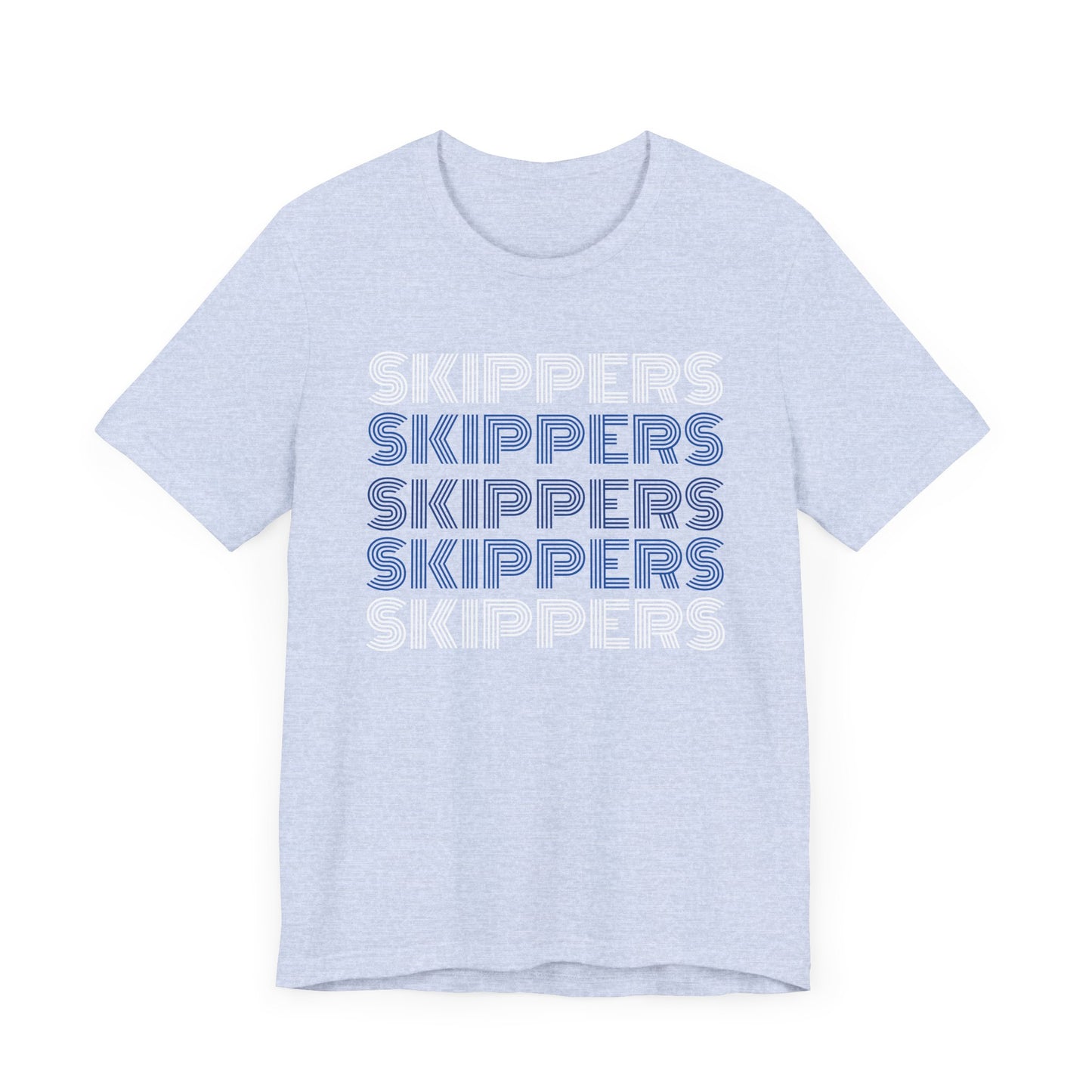 Skippers 5x Line Unisex Jersey Short Sleeve Tee - Multiple Colors