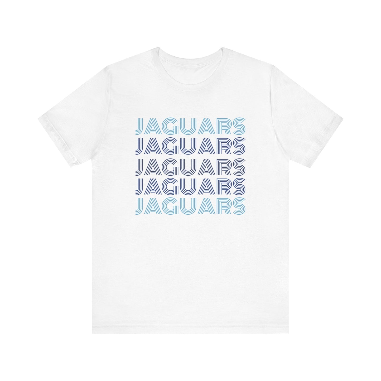 Jaguars 5x Line Unisex Jersey Short Sleeve Tee - Multiple Colors