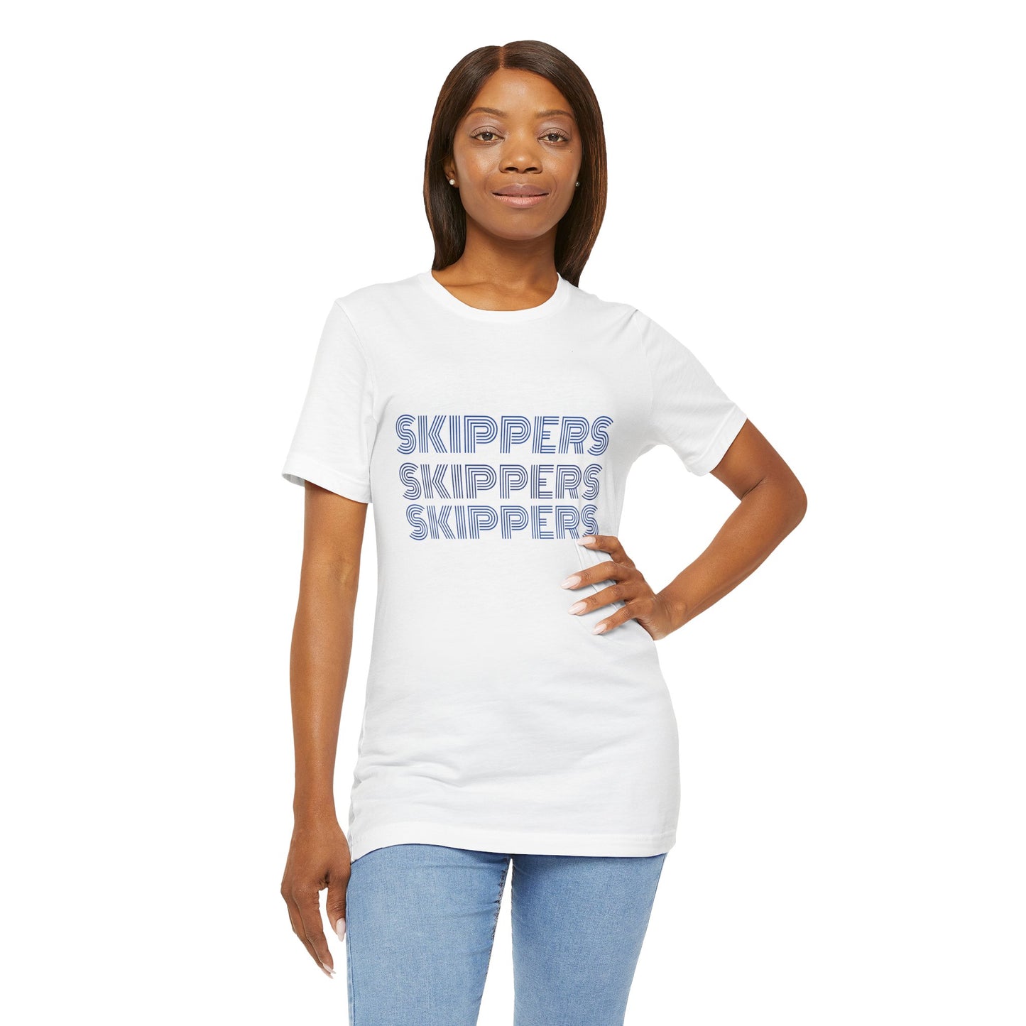 Skippers 5x Line Unisex Jersey Short Sleeve Tee - Multiple Colors