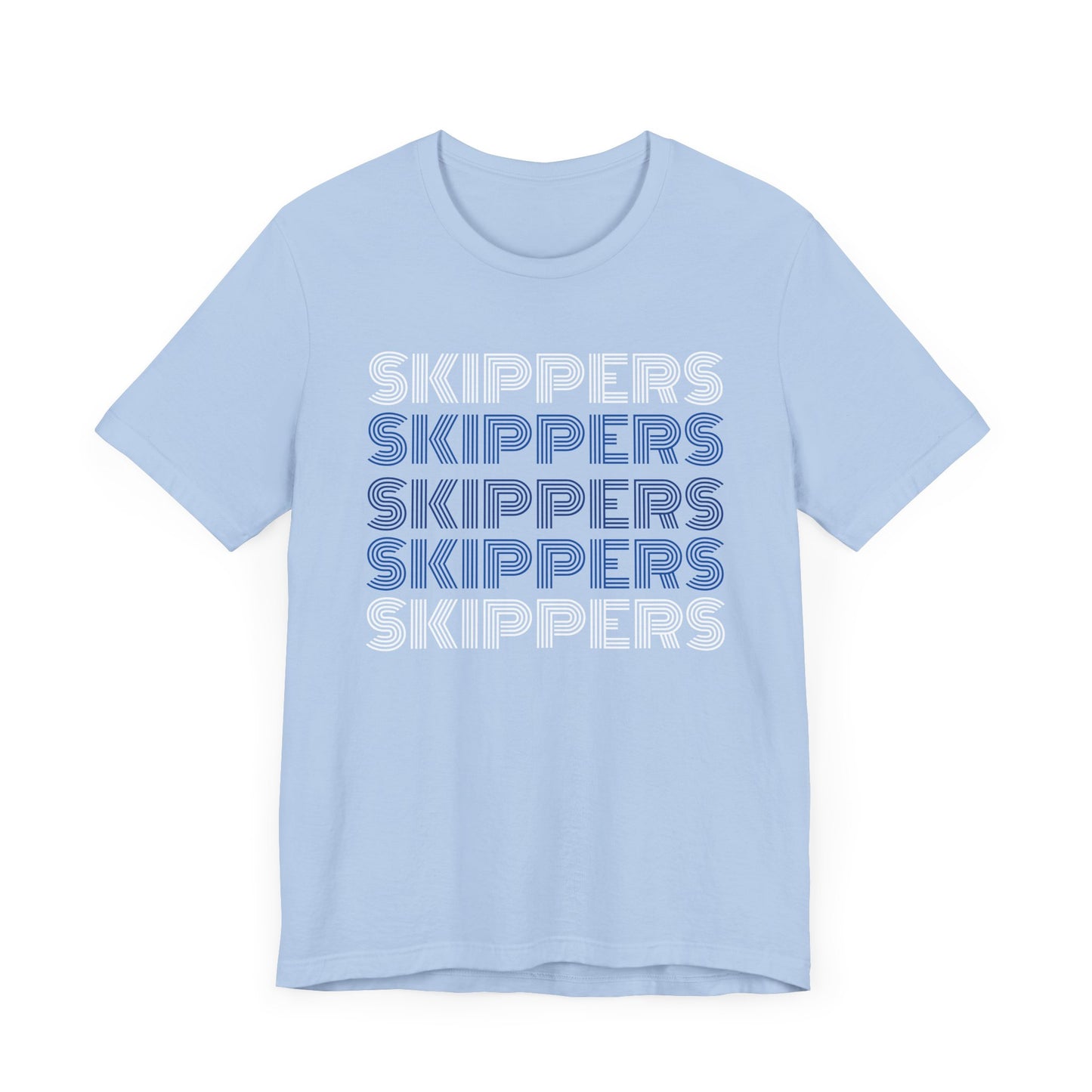 Skippers 5x Line Unisex Jersey Short Sleeve Tee - Multiple Colors