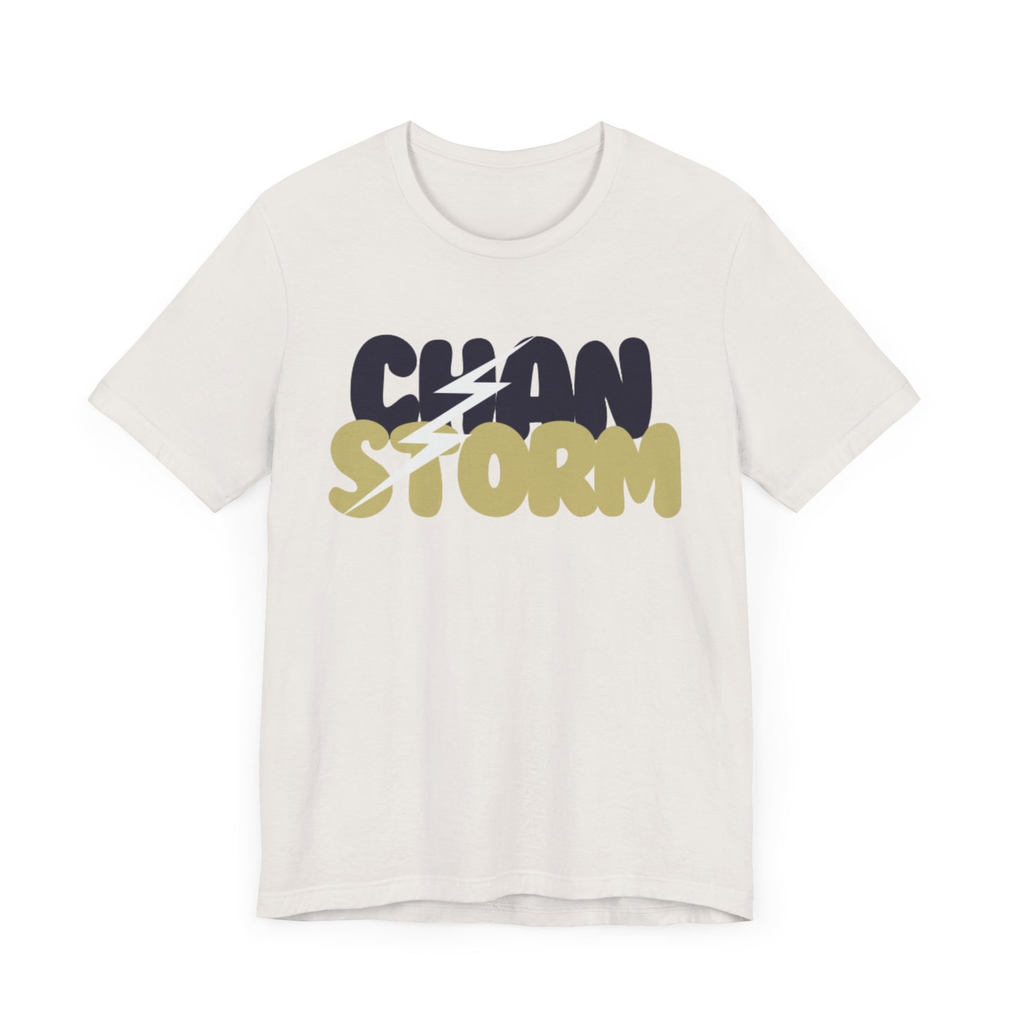 Chan Storm Bubble Letters Unisex Jersey Short Sleeve Tee - Multiple Colors