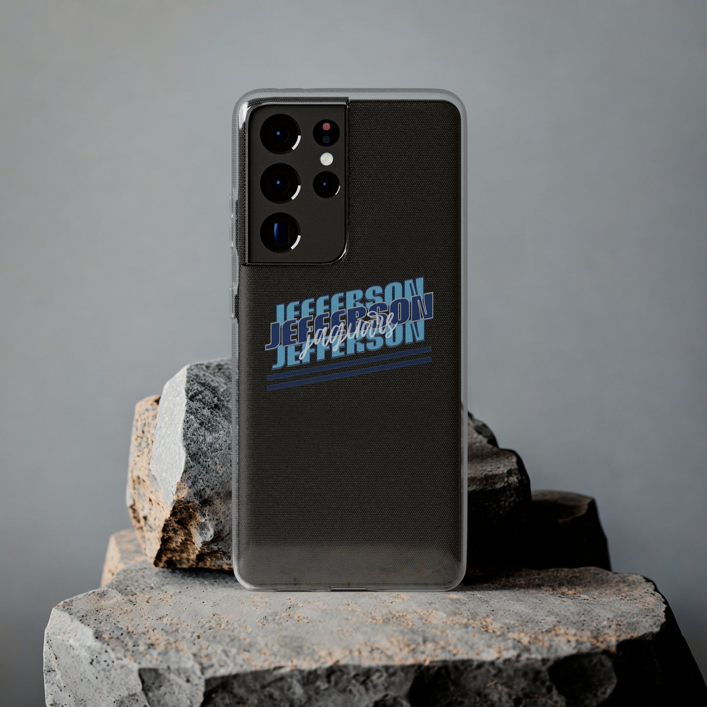 Jefferson Clear Soft Phone Case