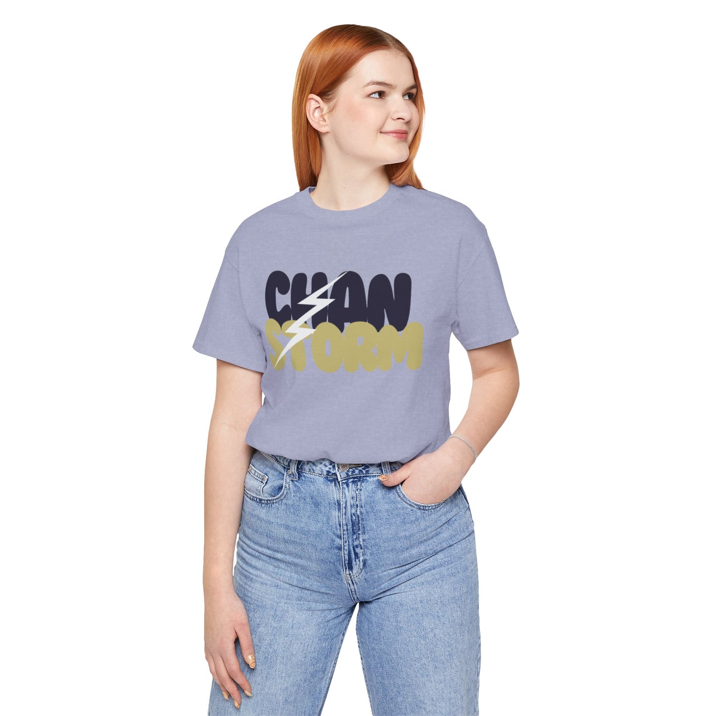 Chan Storm Bubble Letters Unisex Jersey Short Sleeve Tee - Multiple Colors